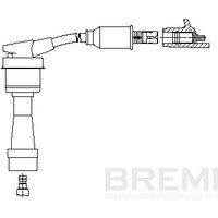 BREMI Zündleitung  für MITSUBISHI 347/57 BREMI Zündleitung  für MITSUBISHI 347/57