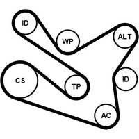 CONTINENTAL CTAM Wasserpumpe + Keilrippenriemensatz  für RENAULT DACIA NISSAN 117209058R 210109409R B1010-ED00A 7PK1570WP1 CONTINENTAL CTAM Wasserpumpe + Keilrippenriemensatz  für RENAULT DACIA NISSAN 117209058R 210109409R B1010-ED00A 7PK1570WP1