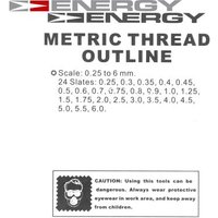 ENERGY Gewindelehre  NE00736 ENERGY Gewindelehre  NE00736