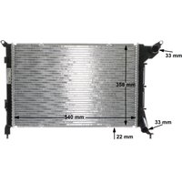 MAHLE Kühler, Motorkühlung  für MINI 17101475552 1475552 17107535902 CR 1470 000S MAHLE Kühler, Motorkühlung  für MINI 17101475552 1475552 17107535902 CR 1470 000S