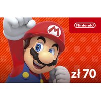 Nintendo eShop Prepaid Card PLN 70 Key PL