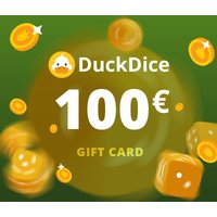 DuckDice.io 100 EUR in BTC Gift Card