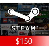 Steam Gift Card $150 US Activation Code