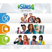 The Sims 4 - Get to Work DLC + Dine Out DLC + Cool Kitchen Stuff DLC Bundle EU XBOX One CD Key