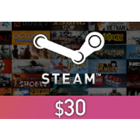Steam Wallet Card $30 US Activation Code