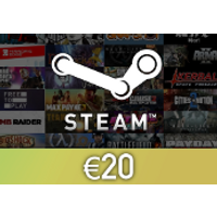 Steam Wallet Card €20 BE/NL Activation Code