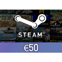 Steam Wallet Card €50 EU Activation Code
