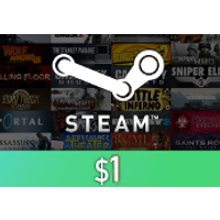 Steam Wallet Card $1 Global Activation Code