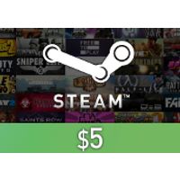 Steam Wallet Card $5 Global Activation Code