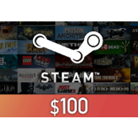 Steam Wallet Card $100 US Activation Code