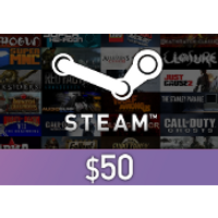 Steam Wallet Card $50 US Activation Code