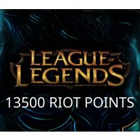 League of Legends 13500 RP Prepaid Card EU