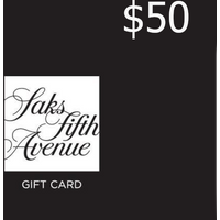 Saks Fifth Avenue $50 Gift Card US
