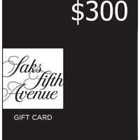 Saks Fifth Avenue $300 Gift Card US