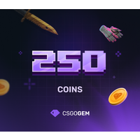 CSGOGem 250 Coins Gift Card