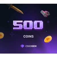CSGOGem 500 Coins Gift Card