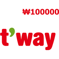 T'way Airline ₩100000 Gift Card KR