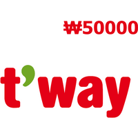 T'way Airline ₩50000 Gift Card KR