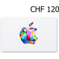 Apple 120 CHF Gift Card CH