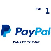 PayPal Wallet 1 USD Top Up US