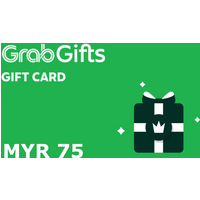 Grab MYR 75 Gift Card MY