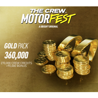 The Crew Motorfest VC Gold Pack - 360,000 Crew Credits DLC XBOX One / Xbox Series X|S CD Key