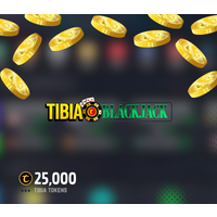 Tibia Blackjack 25000 Tibia Tokens