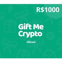 Gift Me Crypto R$1000 Gift Card Global
