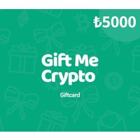 Gift Me Crypto ₺5000 Gift Card Global