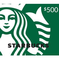 Starbucks $500 Gift Card US
