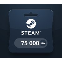 Steam Wallet KRW 75000 Gift Card KR