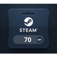 Steam Wallet Card GBP 70 UK Activation Code