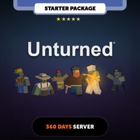 Unturned 360 days Private Server - Starter Package Code