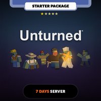 Unturned 7 days Private Server - Starter Package Code