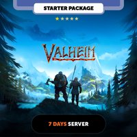 Valheim 7 days Private Server - Starter Package Code