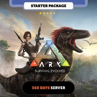 Ark: Survival Evolved 360 days Private Server - Starter Package Code