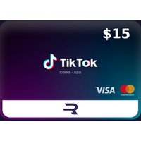 Rewarble TikTok USD 15 Gift Card