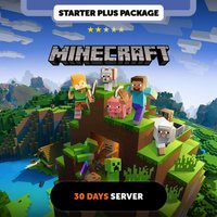 Minecraft 30 days Private server - Starter Plus Package Code
