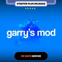 Garry's Mod 90 days Private Server - Starter Plus Package Code