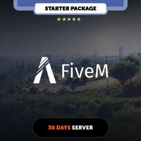 FiveM 30 days Private Server - Starter Package Code