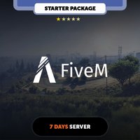 FiveM 7 days Private Server - Starter Package Code