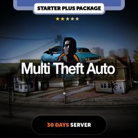 Multi Theft Auto 30 days Private Server - Starter Plus Package Code