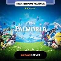 Palworld 90 days Private Server - Starter Plus Package Code