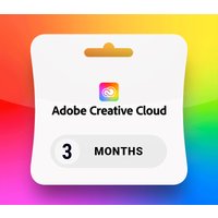 Adobe Creative Cloud Pro - 3 Months Subscription Key EU/ASIA