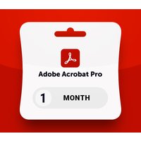 Adobe Acrobat Pro - 1 Month Subscription Key