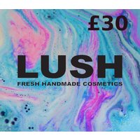 Lush GBP 30 Gift Card UK