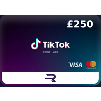 Rewarble TikTok GBP 250 Gift Card