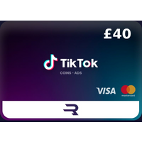 Rewarble TikTok GBP 40 Gift Card