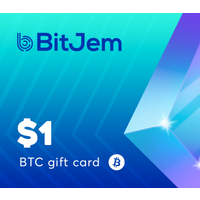 BitJem Crypto Gift Card (BTC) $1