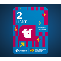 WhiteBIT - FC Barcelona Edition - 2 USDT Voucher